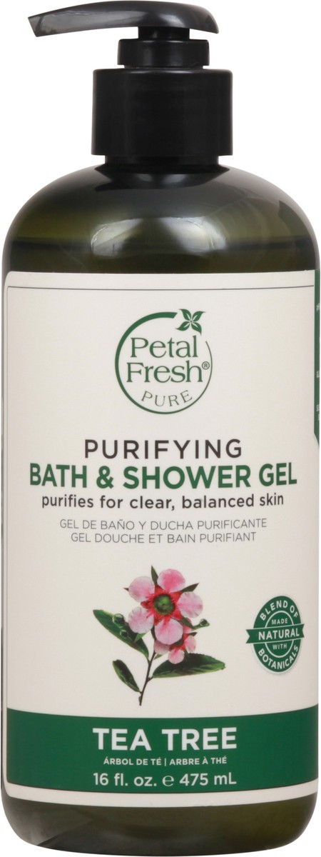 slide 10 of 13, Petal Fresh Pure Purifying Tea Tree Bath & Shower Gel 16 fl oz, 16 oz