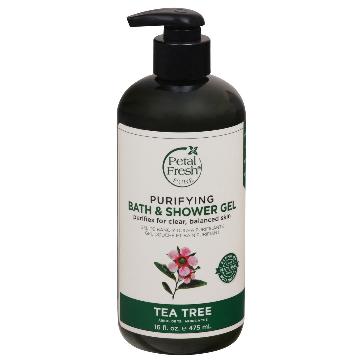 slide 13 of 13, Petal Fresh Pure Purifying Tea Tree Bath & Shower Gel 16 fl oz, 16 oz