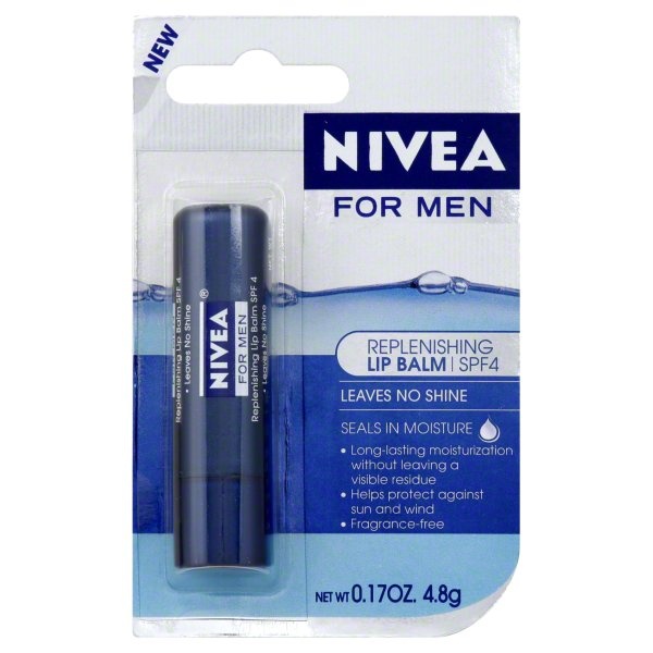 slide 1 of 1, Nivea For Men Lip, 1 ct