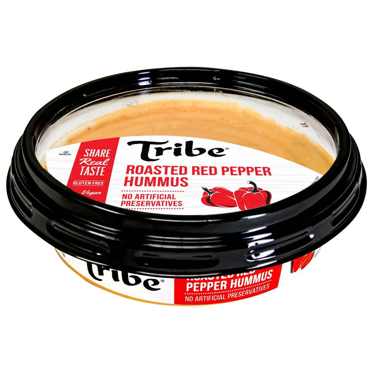 slide 1 of 9, Tribe Roasted Red Pepper Hummus 10 oz, 10 oz