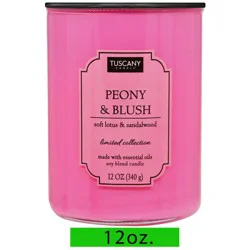 Tuscany Candle™ Color Splash Collection Jar Candle Peony & Blush