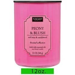 Tuscany Candle™ Color Splash Collection Jar Candle Peony & Blush