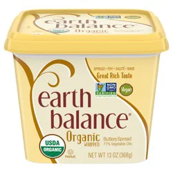 Earth Balance Whipped Organic Buttery Spread 13 oz