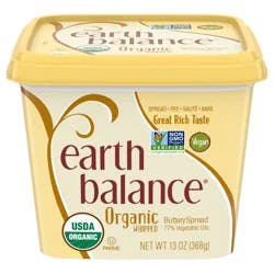 Earth Balance Whipped Organic Buttery Spread 13 oz
