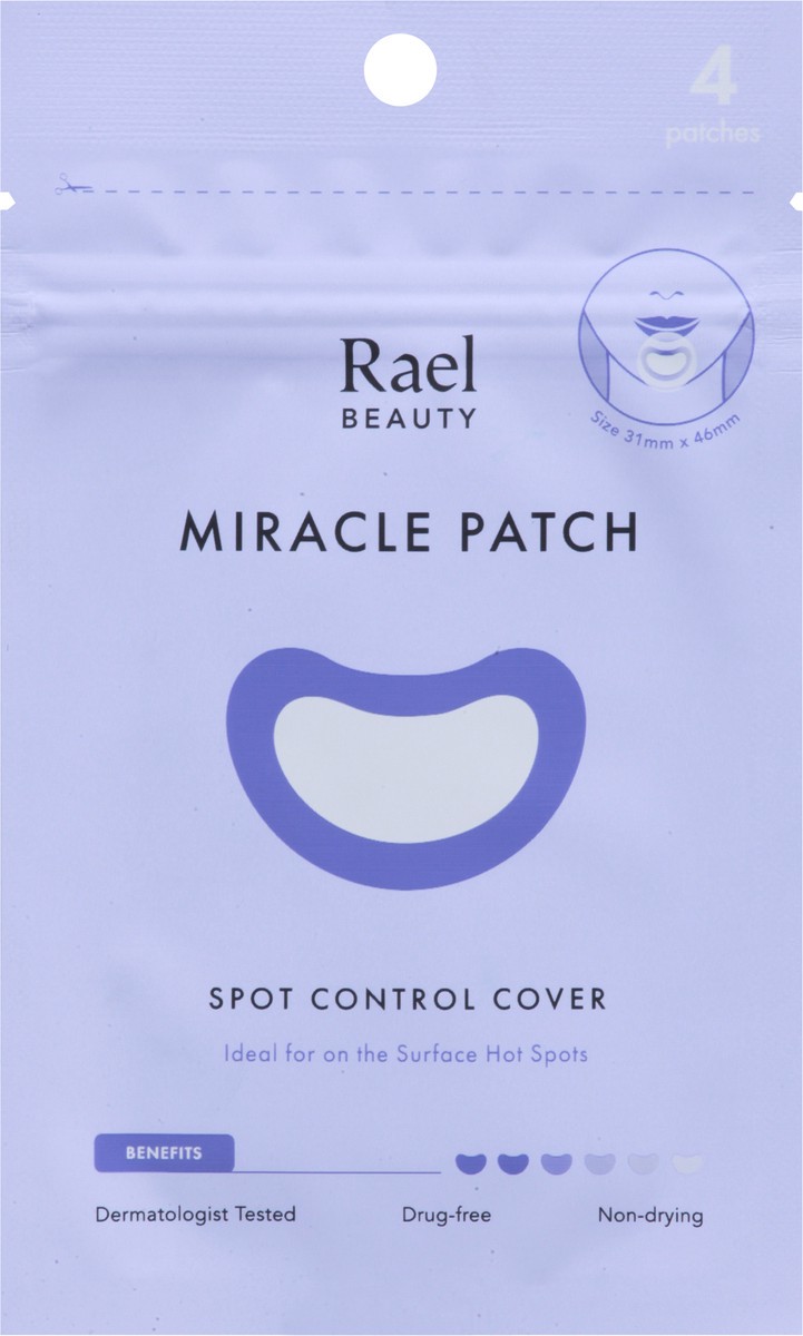 slide 2 of 9, Rael Beauty Spot Control Cover Miracle Patch 4 ea, 4 ct