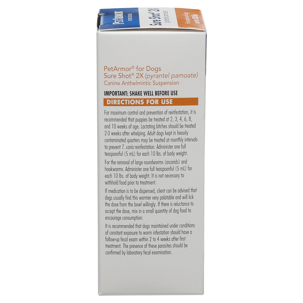 slide 2 of 6, PetArmor Sure Shot Liq Wormer Dog 2OZ, 2 ct