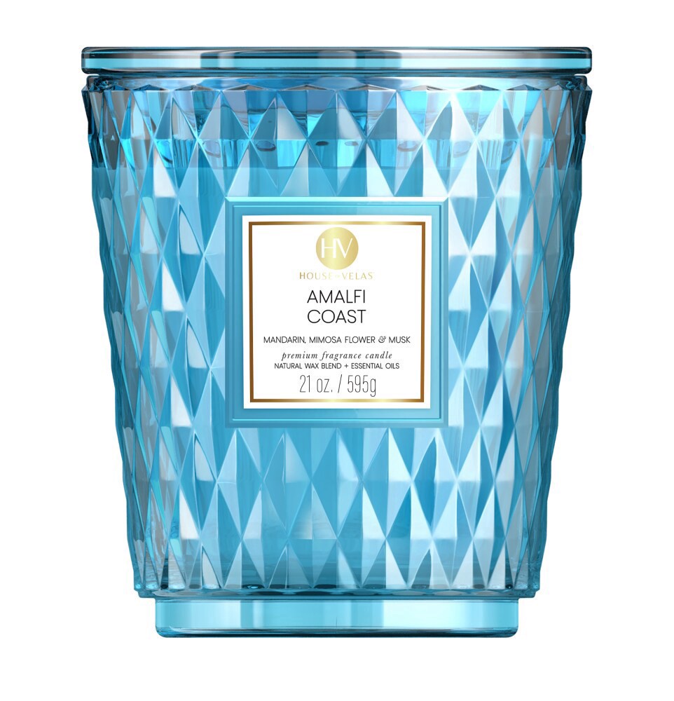 slide 1 of 1, House of Velas Scented Jar Candle - Amalfi Coast, 21 oz