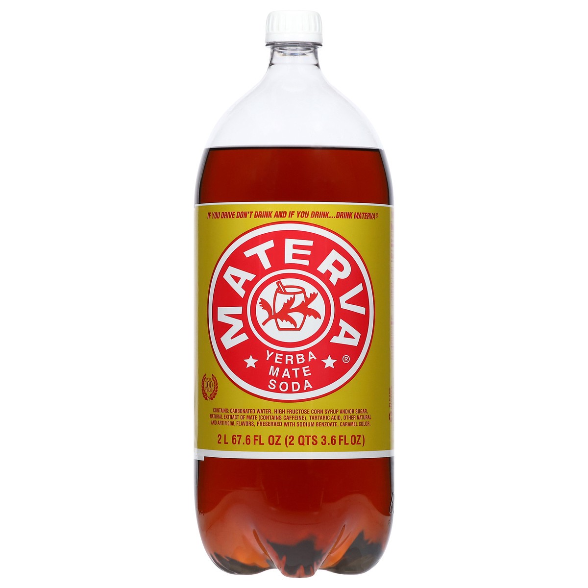 slide 1 of 13, Materva Yerba Mate Soda - 2 liter, 2 liter