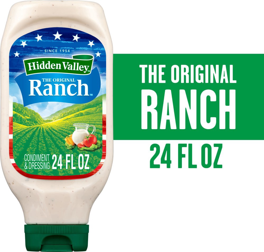 slide 1 of 15, Hidden Valley Original Ranch Salad Dressing & Topping, 24 fl oz