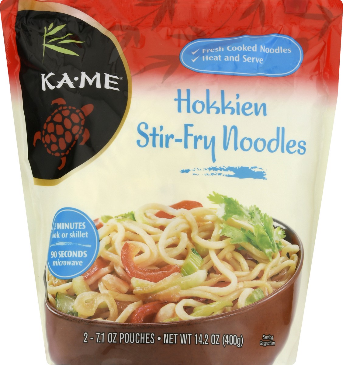 slide 6 of 9, KA-ME Hokkiem Stir-Fry Noodles 2 - 7.1 oz Pouches, 2 ct; 7.1 oz