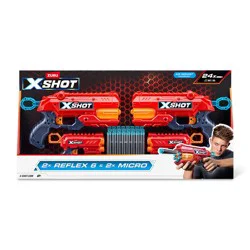Zuru X-Shot Reflex 6 & Micro Blasters