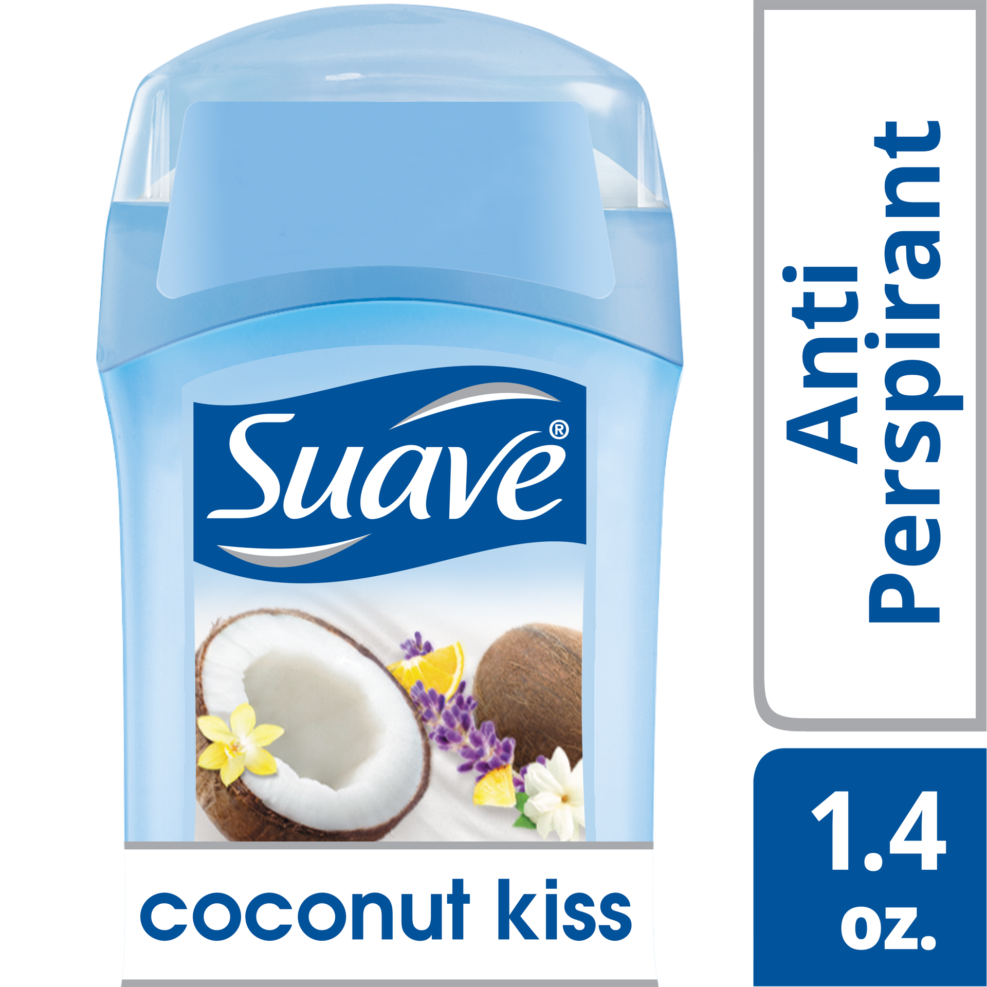 slide 1 of 2, Suave Antiperspirant Deodorant Stick Coconut Kiss, 1.4 oz, 1.4 oz