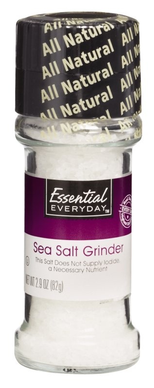 slide 1 of 6, Essential Everyday Sea Salt Grinder, 2.9 oz