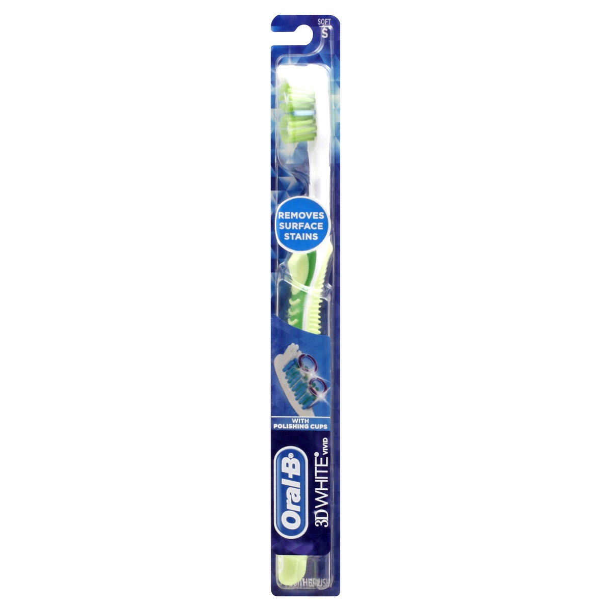 slide 1 of 2, Oral-B Soft Bacteria Blast Toothbrush, 1 ct