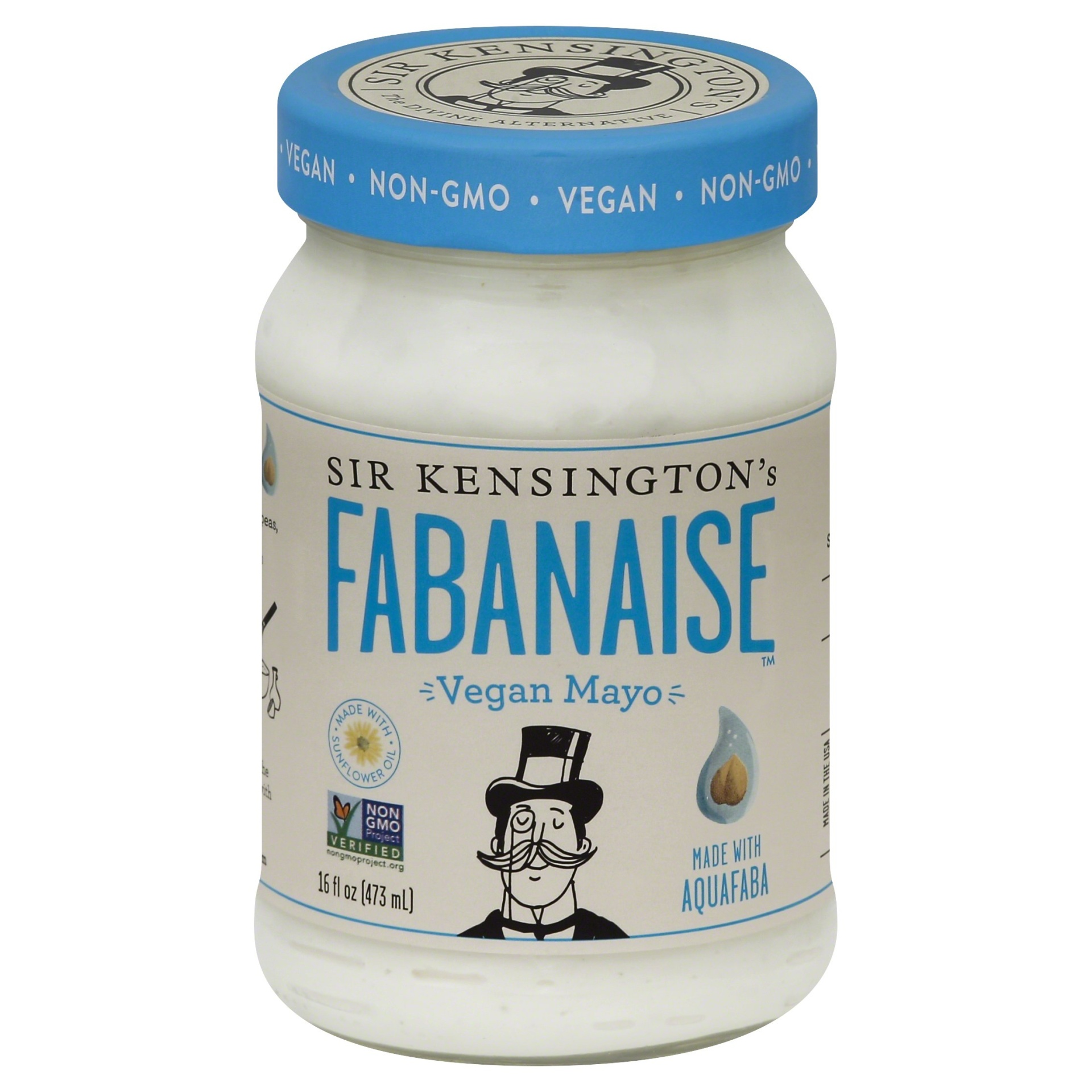 slide 1 of 2, Sir Kensington's Eggless Mayo Fabanaise Classic, 16 fl oz