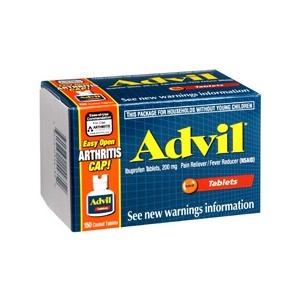 slide 1 of 1, Advil Ibuprofen Tablets for Pain Reliever Fever Reducer in Easy Open Arthritis Cap, 150 ct