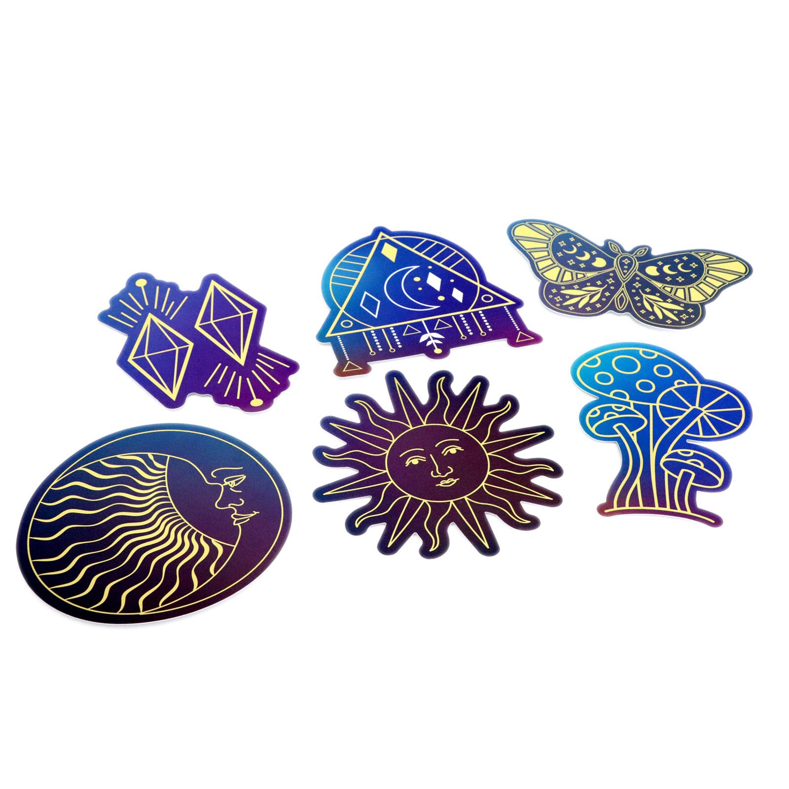 slide 8 of 8, Celestial Vinyl Die Cut Stickers By Recollections, 13.97 ct; 17.78 cm