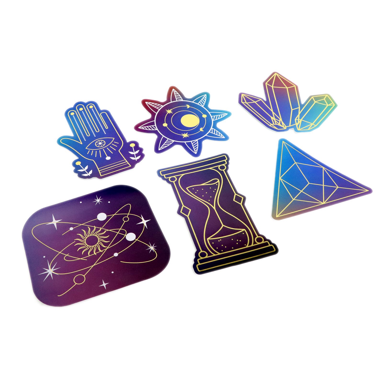 slide 4 of 8, Celestial Vinyl Die Cut Stickers By Recollections, 13.97 ct; 17.78 cm