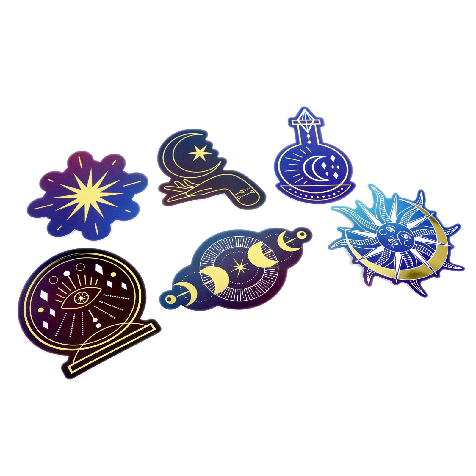 slide 6 of 8, Celestial Vinyl Die Cut Stickers By Recollections, 13.97 ct; 17.78 cm