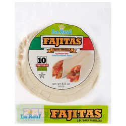 La Real Flour Tortilla 10 ea