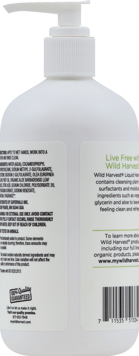 slide 4 of 9, Wild Harvest Citrus Thyme Hand Wash, 12.5 fl oz