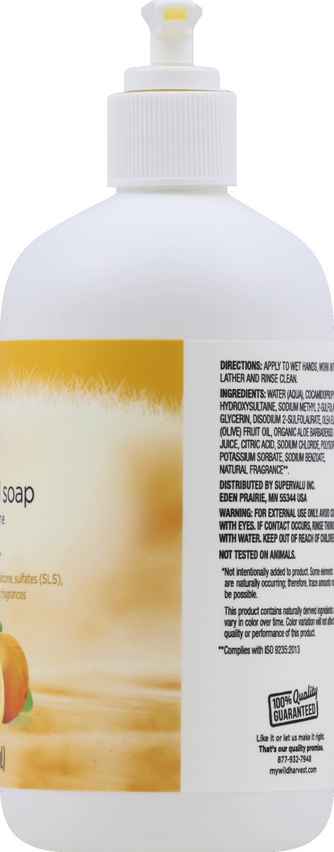 slide 9 of 9, Wild Harvest Citrus Thyme Hand Wash, 12.5 fl oz