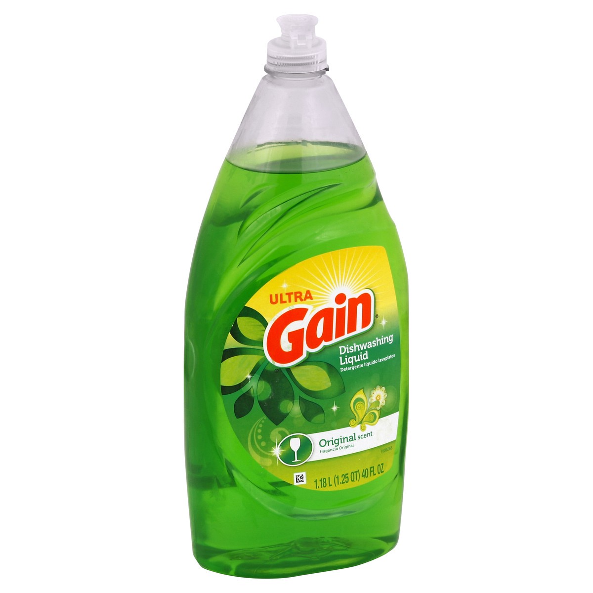 slide 3 of 8, Gain Dishwashing Liquid 40 oz, 40 oz