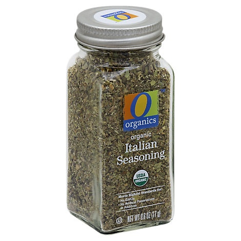 slide 1 of 1, O Organics Organic Seasoning Italian, 0.6 oz