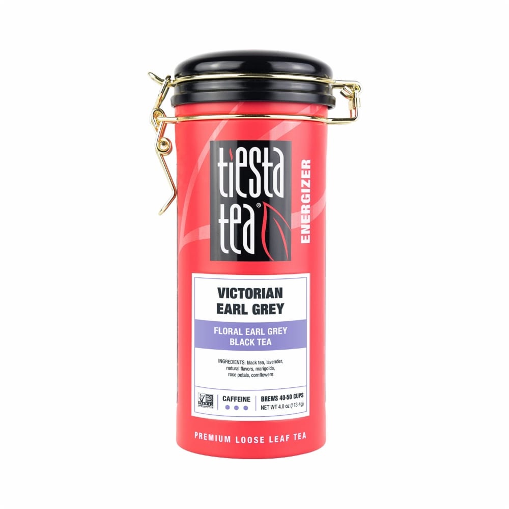 slide 1 of 1, Tiesta Tea Tiesta Energizer Victorian Earl Grey Floral Earl Grey Loose Leaf Black Tea, 4 oz