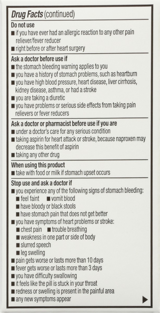 slide 7 of 9, Topcare Naproxen Sodium Caplets 90 Count, 90 ct