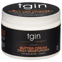 TGIN Butter Cream Daily Moisturizer with Shea Butter + Vitamin E 12 oz