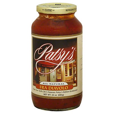 slide 1 of 1, Patsy's All Natural Fra Diavolo Sauce, 24 oz