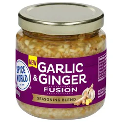 Spice World Garlic & Ginger Fusion Seasoning Blend 8 oz