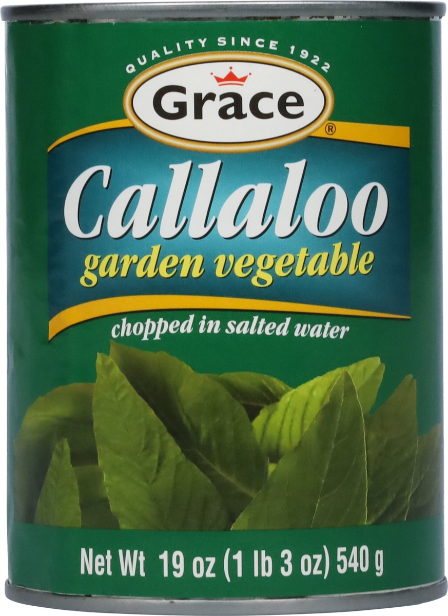 slide 5 of 9, Grace Garden Vegetable Callaloo 19 oz, 19 oz