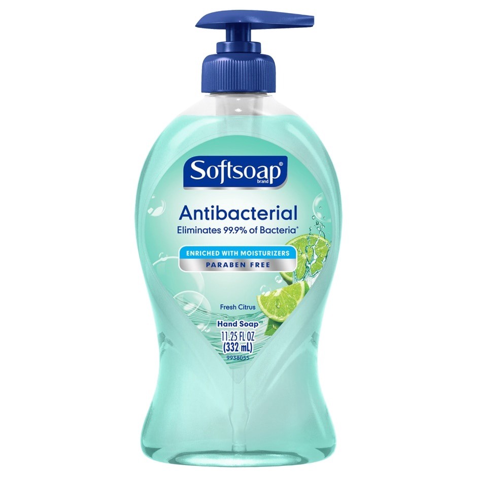 slide 1 of 1, Softsoap Fresh Citrus Antibacterial Hand Soap, 11.25 oz