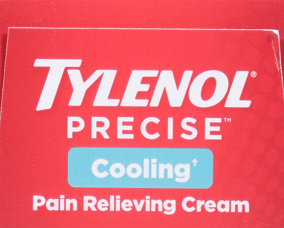 slide 5 of 10, Tylenol Precise Cooling Pain Relieving Cream, Maximum Strength 4% Lidocaine and 1% Menthol - 4oz, 4 oz