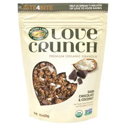 Nature's Path Organic Love Crunch Organic Dark Chocolate & Coconut Granola 11.5oz Pouch