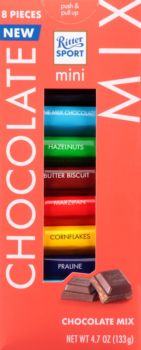 slide 7 of 13, Ritter Sport Mini Mix Chocolate 8 ea, 8 ct