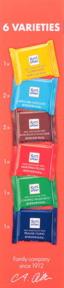 slide 13 of 13, Ritter Sport Mini Mix Chocolate 8 ea, 8 ct