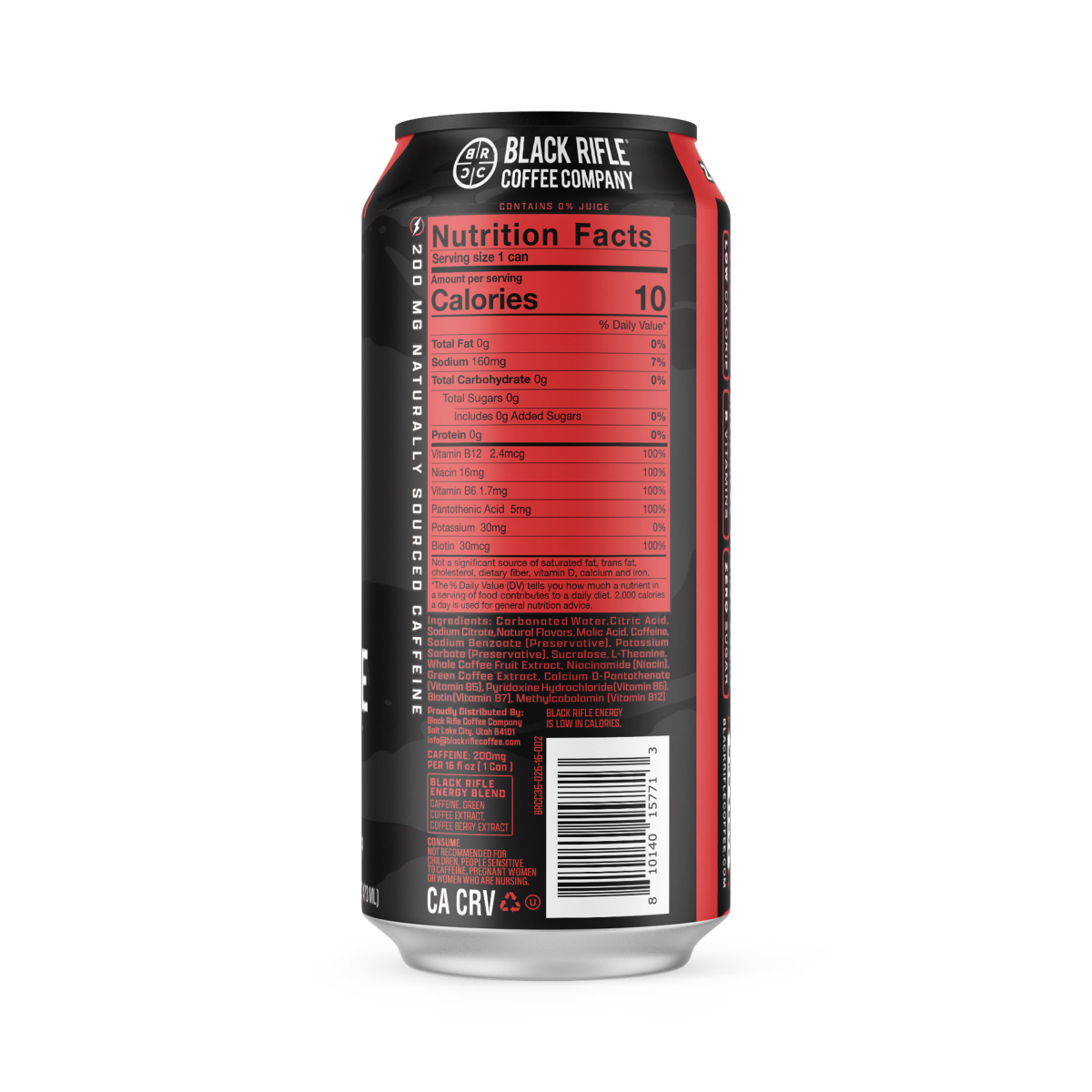 slide 3 of 13, Black Rifle Freedom Punch Energy Drink 16 fl oz, 16 oz