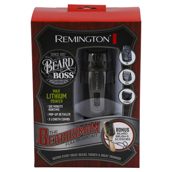 slide 1 of 5, Remington The Beardsman Full Beard Kit, 1 ct