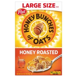 Honey Bunches of Oats Crunchy Honey Roasted Cereal