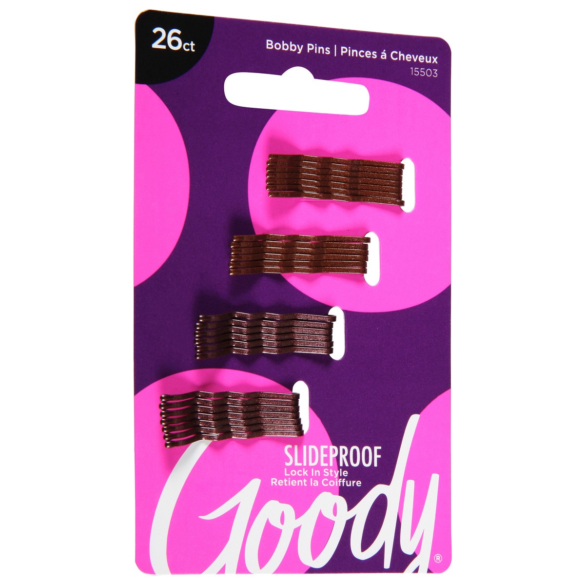 slide 7 of 9, Goody Slideproof Bobby Pins 26 ea, 26 ct