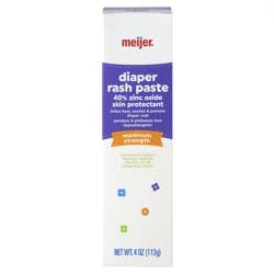 Meijer Baby Maximum Strength Diaper Rash Paste
