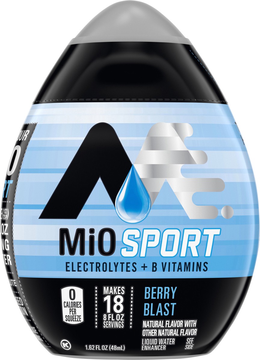 slide 6 of 9, MiO Berry Blast Flavored Liquid Water Enhancer - 1.62 fl oz Bottle
, 1.62 fl oz