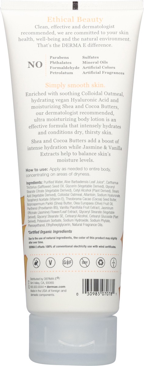 slide 4 of 13, Derma E Jasmine & Vanilla Shea Body Lotion, 8 oz