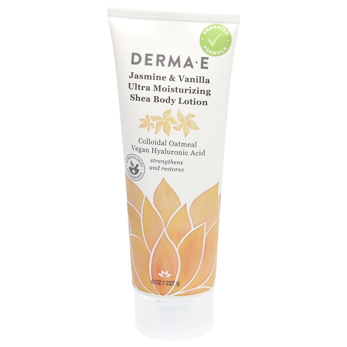 slide 10 of 13, Derma E Jasmine & Vanilla Shea Body Lotion, 8 oz