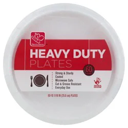 Harris Teeter Heavy Duty Coated Wht Plts