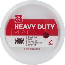 Harris Teeter Heavy Duty Coated Wht Plts