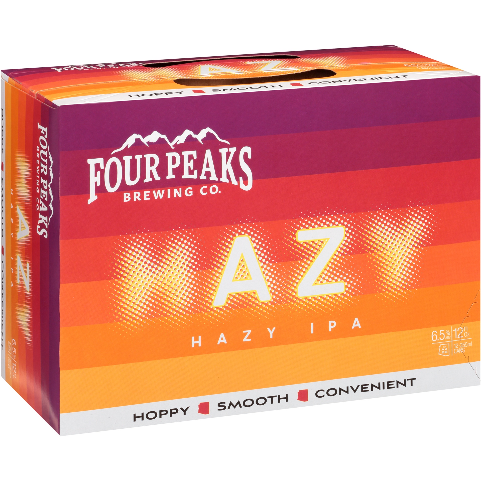 slide 1 of 1, Four Peaks Brewing Co. Hazy IPA, 6.5% ABV, 12 ct; 12 oz